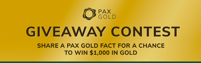 Share PAX Gold Facts and Win Gold