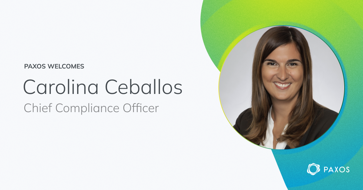 Read more about the article Paxos Welcomes its First Dedicated Chief Compliance Officer Carolina Ceballos
