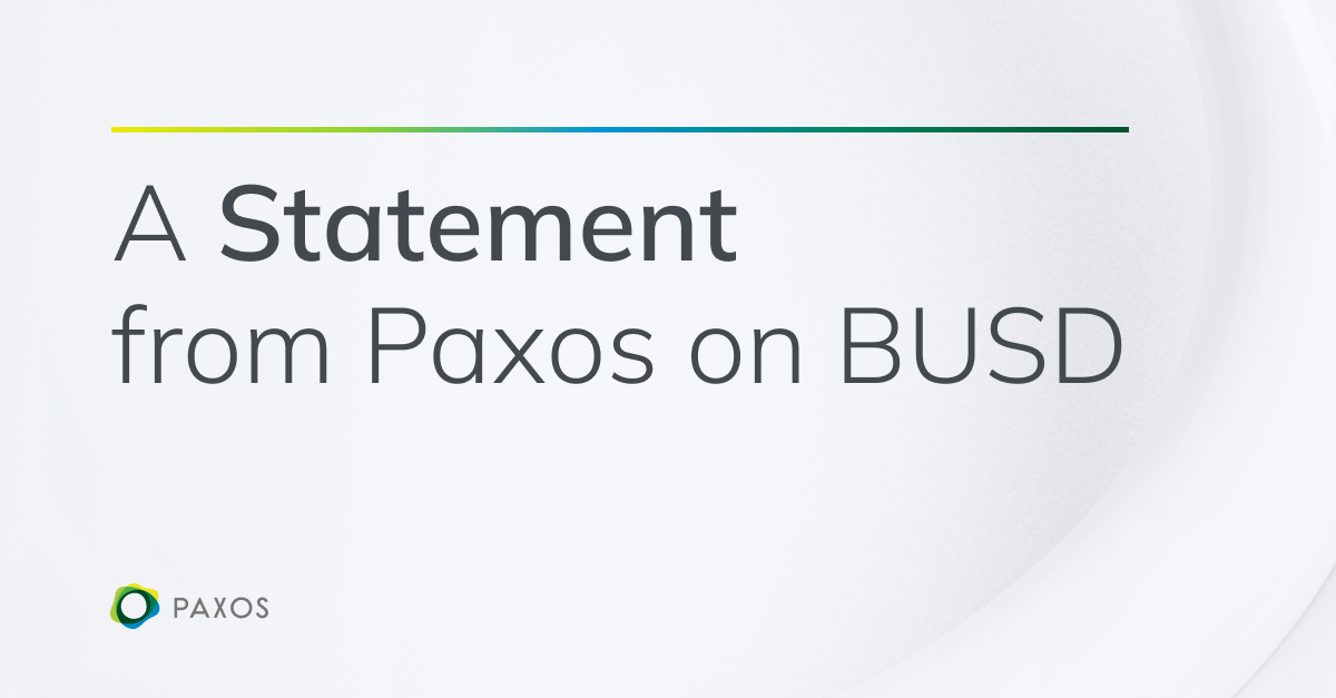 Read more about the article <strong>Paxos Will Halt Minting New BUSD Tokens</strong>